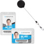 Advantus Antimicrobial ID & Security Pack - Horizontal/Vertical - Multicolor - (AVT76096) Product Image 