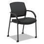 HON Lota Series Guest Side Chair, 23" x 24.75" x 34.5", Black Seat, Black Back, Black Base View Product Image