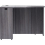Lorell Weathered Charcoal Laminate Desking (LLR69592) Product Image 