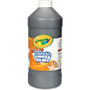 Crayola Washable Finger Paint - 1 Color(s) - Black - 2 lb - Washable Product Image 