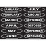 Ashley Magnetic Chalkboard Days of the Week - 12 - Die-cut, Write on/Wipe off - 1 Each Product Image 