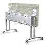 Special-T Structure Series C-Legs - Powder Coated C-leg, Metallic Silver Base - 2 Legs - 112 lb Capacity - Assembly Required Product Image 
