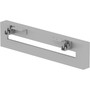 Lorell Relevance Series Short Side Leg Frame - 5.3" Height x 23.1" Width - Finish: Silver Product Image 