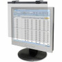 Business Source 19"-20" LCD Privacy/Antiglare Filter Black - For 19" , 20" LCD Monitor - 5:4 - Acrylic - Anti-glare Product Image 