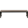 Lorell Charcoal Faux Wood Outdoor Bench (LLR42689) Product Image 