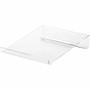 Business Source Large Acrylic Calculator Stand - Clear Product Image 