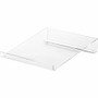 Business Source Large Acrylic Calculator Stand - Clear Product Image 