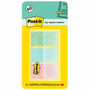 Post-it Printed Flags - 60 x Assorted Pastel - 1" Flag/Note Width x 1 3/4" Flag/Note Length - 30 Sheets per Pad - Green, Blue, Pink - Self-adhesive, Sticky, Removable, Writable Product Image 