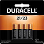 Duracell CopperTop MN21/23 Alkaline Batteries - For Car Alarm, Keyfob Transmitter, GPS Device, Remote Control, Child Locator, Motion Detector, Garage Door Opener, Door Lock, Security Device - 12 V DC Product Image 