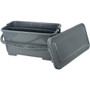 Genuine Joe Microfiber Mop Charging Bucket - 6 gal - Graduated, Sealable Lid - 10.3" x 12.6" - Plastic - Gray Product Image 