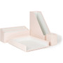 U Brands 4-Piece Desk Organization Set - Desktop - Paper Wrapped - Blush - Chipboard, Paper Product Image 