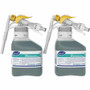 Diversey Crew Restroom Disinfectant Cleaner - 50.7 fl oz (1.6 quart) - Fresh Scent - Deodorize, Rinse-free - Green Product Image 