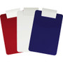 Saunders Antimicrobial Clipboard - 8 1/2" x 11" Sheet Size - Red, Blue Product Image 