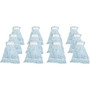 Genuine Joe Blue Stripes Hygrade Mophead - Rayon - Blue, White Product Image 