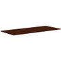 HON Mod HLPLTBL4296RCT Conference Table Top - 42" Width x 96" Length - Finish: Traditional Mahogany, Laminate Product Image 