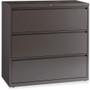 Lorell Fortress Series Lateral File - 42" Width x 18.6" Depth x 40.3" Height - 3 x Drawer(s) for File - (LLR60476) Product Image 