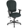 Eurotech 4x4xl High Back Task Chair - Black Seat Color - Vinyl Seat Material - Black Back Color - Vinyl Back Material - High Back Product Image 