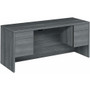 HON 10500 H10565 Credenza - 29.5" Height x 60" Width x 24" Depth - 4 x Box, File Drawer(s) - Finish: Sterling Ash Product Image 