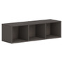 HON Mod Wall Mounted Storage | Open | 48"W | Slate Teak Finish - 39.8" Height x 48" Width x 14" Depth - Finish: Slate Teak Product Image 