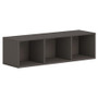 HON Mod Wall Mounted Storage | Open | 48"W | Slate Teak Finish - 39.8" Height x 48" Width x 14" Depth - Finish: Slate Teak Product Image 