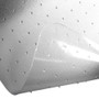 Floortex Polycarbonate Lipped Chair Mat for Carpets over 1/2" - 48" x 53" - Carpeted Floor, Floor, Home, Office, Carpet - 53" Length x 48" Width x 0.110" Depth x 0.110" Thickness - Lip Size 20" Length x 10" Width - Lipped Product Image 
