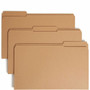 Smead 1/3 Tab Cut Legal Recycled Fastener Folder - 8 1/2" x 14" - 3/4" Expansion - 1 x 2K Fastener(s) - 2" for Folder - Top Tab Location - (SMD19834) Product Image 