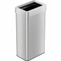 HLS Commercial Stainless Steel Bin Receptacle - Deodorizer - 21 gal Capacity - Rectangular - Fingerprint Proof - 33" Height x 10.3" Width x 16" Depth Product Image 