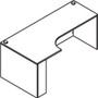 Lorell Essentials Left Rectangular Credenza (LLR69910) Product Image 