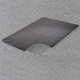 Deflecto Ergonomic Sit-Stand Chair Mat for Multi-surface - Workstation - 60" Length x 46" Width x 0.800" Depth - Rectangular - Foam - Black Product Image 