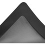 Deflecto Ergonomic Sit-Stand Chair Mat for Multi-surface - Workstation - 60" Length x 46" Width x 0.800" Depth - Rectangular - Foam - Black Product Image 