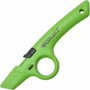 Westcott Non-Replaceable Finger Loop Safety Cutter - Ceramic Blade - Retractable, Lock Off Switch, Durable - Acrylonitrile Butadiene Styrene (ABS) - Green Product Image 