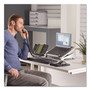 Fellowes Office Suites Laptop Riser, 15.13" x 11.38" x 4.5" to 6.5", Black/Silver, Supports 10 lbs View Product Image