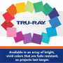 Tru-Ray Construction Paper - Construction, Art Project, Craft Project - 9" Width x 12" Length - Orange, Yellow, Electric Orange, Pink, Shocking Pink, Light Yellow, Pumpkin, Gold, Festive Red, Holiday Red - Sulphite Product Image 
