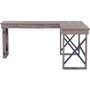 LYS L-Shaped Industrial Desk (LYSDK100LRGK) Product Image 