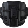 Lorell Mid-back Mesh Chair - Mid Back - 5-star Base - Black - Armrest Product Image 