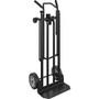 Cosco 2-in-1 Hybrid Hand Truck - 800 lb Load Capacity - 4 Casters - Steel - 18" Width x 16" Depth x 46" Height - Steel Frame Product Image 