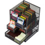 Mind Reader Network 5-Compartment Tea Bag Organizer - 30 x Tea Bag - 5 Compartment(s) - 5 Drawer(s) - 10" Height x 6.75" Width x 7" Length - Counter, Desktop, Tabletop Product Image 