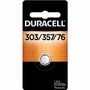 Duracell 303/357 Silver Oxide Battery - For Watch, Toy, Calculator, Medical Equipment - 1.5 V Product Image 