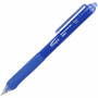 Integra Silent Retractable Gel Pens - 0.5 mm Pen Point - Retractable - Blue Ink Product Image 