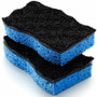 O-Cedar Scrunge Heavy-Duty Scrub Sponge - 4.2" Width x 2.6" Depth x 7.5" Length - 2 / Pack - Cellulose Product Image 