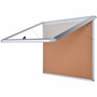 MasterVision Water-Resistant Enclosed Corkboard Product Image 
