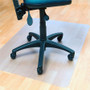 Floortex Ecotex Marvec BioPVC Chairmat - Hard Floor - 48" Length x 36" Width - Polyvinyl Chloride (PVC) - Clear Product Image 