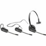 Poly Savi 8240 Office DECT 1920-1930 MHz USB-A Headset TAA - Mono - USB Type A, RJ-11 - Wired/Wireless - Bluetooth/DECT - 590 ft Product Image 