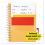 Five Star Wirebound Notebook with Two Pockets, 1-Subject, Medium/College Rule, Randomly Assorted Cover Color, (100) 7 x 4.38 Sheets View Product Image