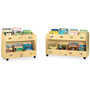Jonti-Craft Mobile Section Book Storage Organizer - 6 Compartment(s) - 29.50" Height x 36" Width x 16" Depth - Durable - JNT5368JC Product Image 