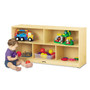Jonti-Craft Rainbow Accents Toddler Single Mobile Storage Unit - 5 Compartment(s) - 24.50" Height x 48" Width x 15" Depth - Durable - JNT0324JC Product Image 