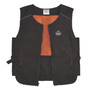 Ergodyne Chill-Its 6260 Cooling Packs Vest Kit - Recommended for: Indoor, Outdoor - 2-Xtra Large/3-Xtra Large - Heat Protection - Zipper Closure - 2 Pocket(s) - EGO12134 Product Image 
