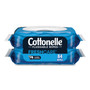 Cottonelle Fresh Care Flushable Cleansing Cloths, 1-Ply, 3.73 x 5.5, White, 84/Pack View Product Image