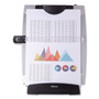 Fellowes Office Suites Desktop Copyholder with Memo Board, 150 Sheet Capacity, Plastic, Black/Silver View Product Image