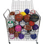 Champion Sports Portable Lockable Ball Locker - 4 Casters - Steel - CSIBLX Product Image 